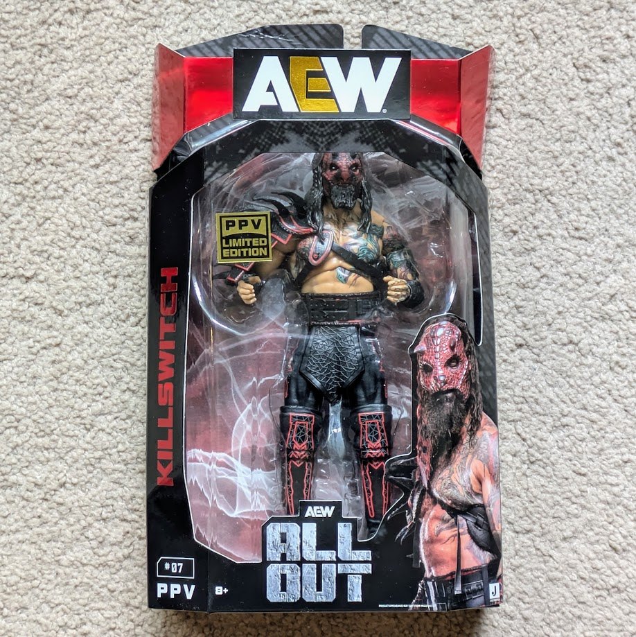 AEW All Elite Wrestling Killswitch Figure