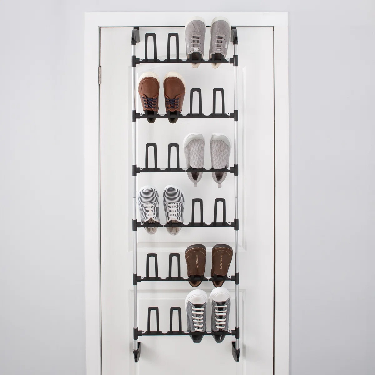 12 Pair Overdoor Shoe Organizer