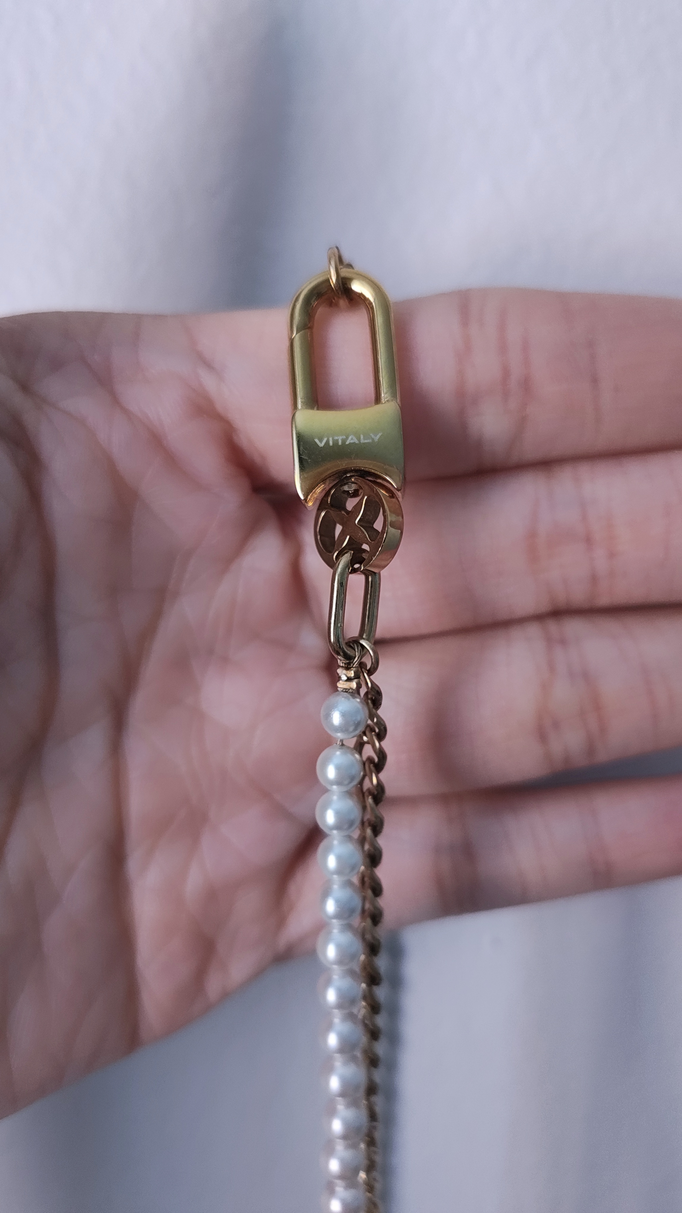 📿Vitaly Verita Gold and Pearl Necklace - photo 2
