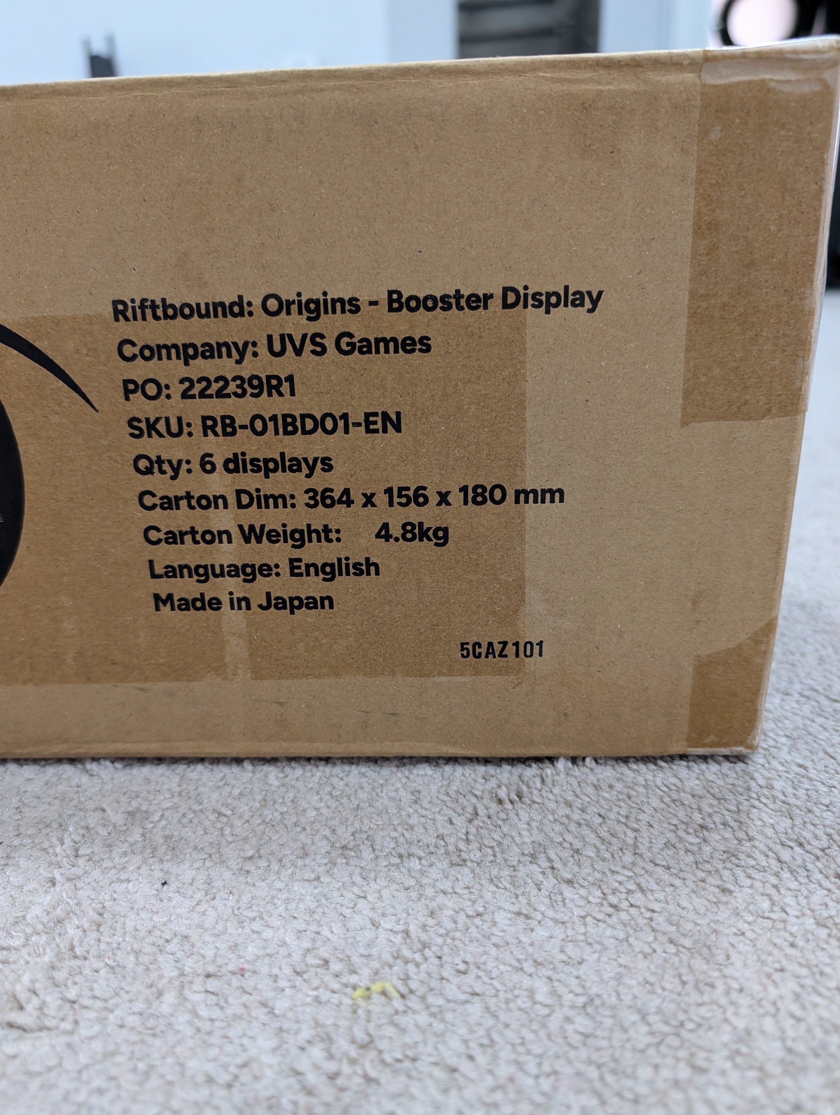 Riftbound Origins TCG BOOSTER CASE Factory Sealed - photo 2