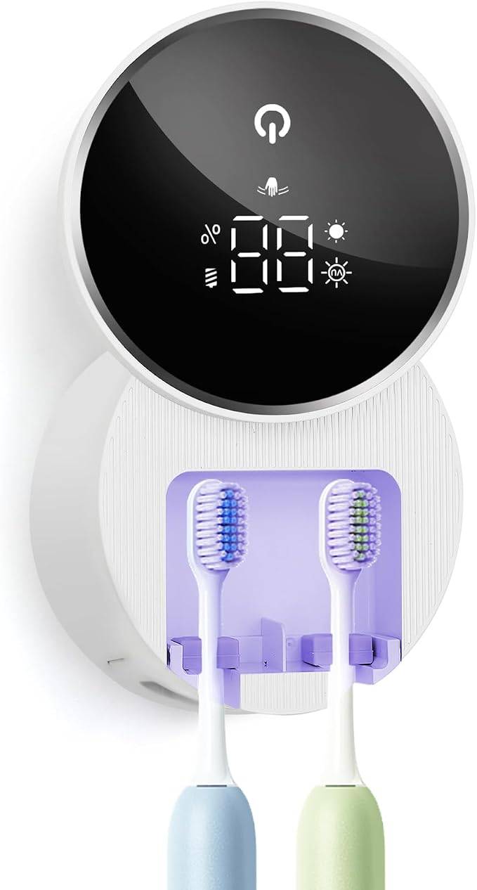 Smart UV Toothbrush Sanitizer & Holder – Motion Sensor - photo 3
