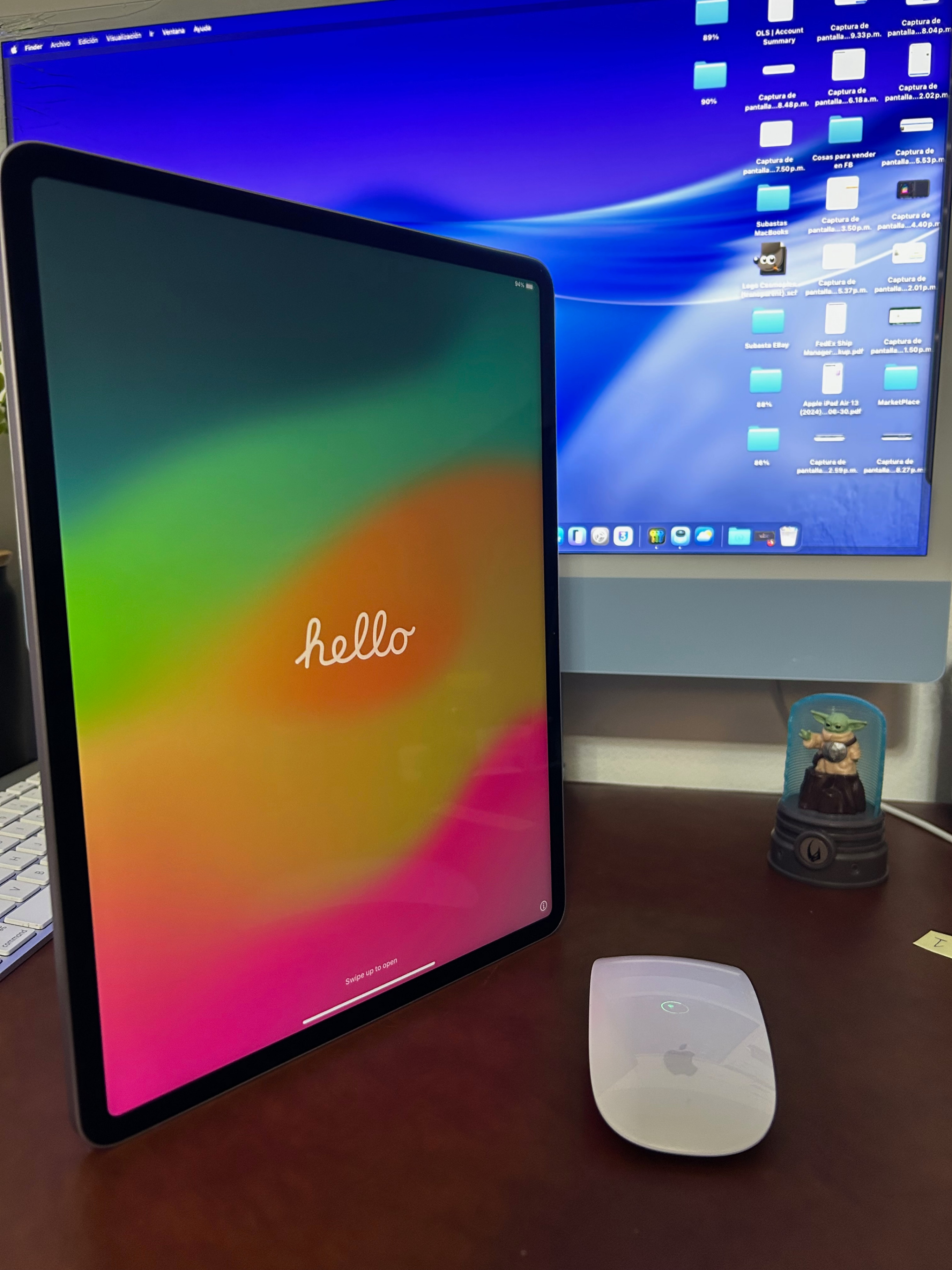 Apple iPad Air 13" M2 (2024) 256GB Purple - Excellent Condition