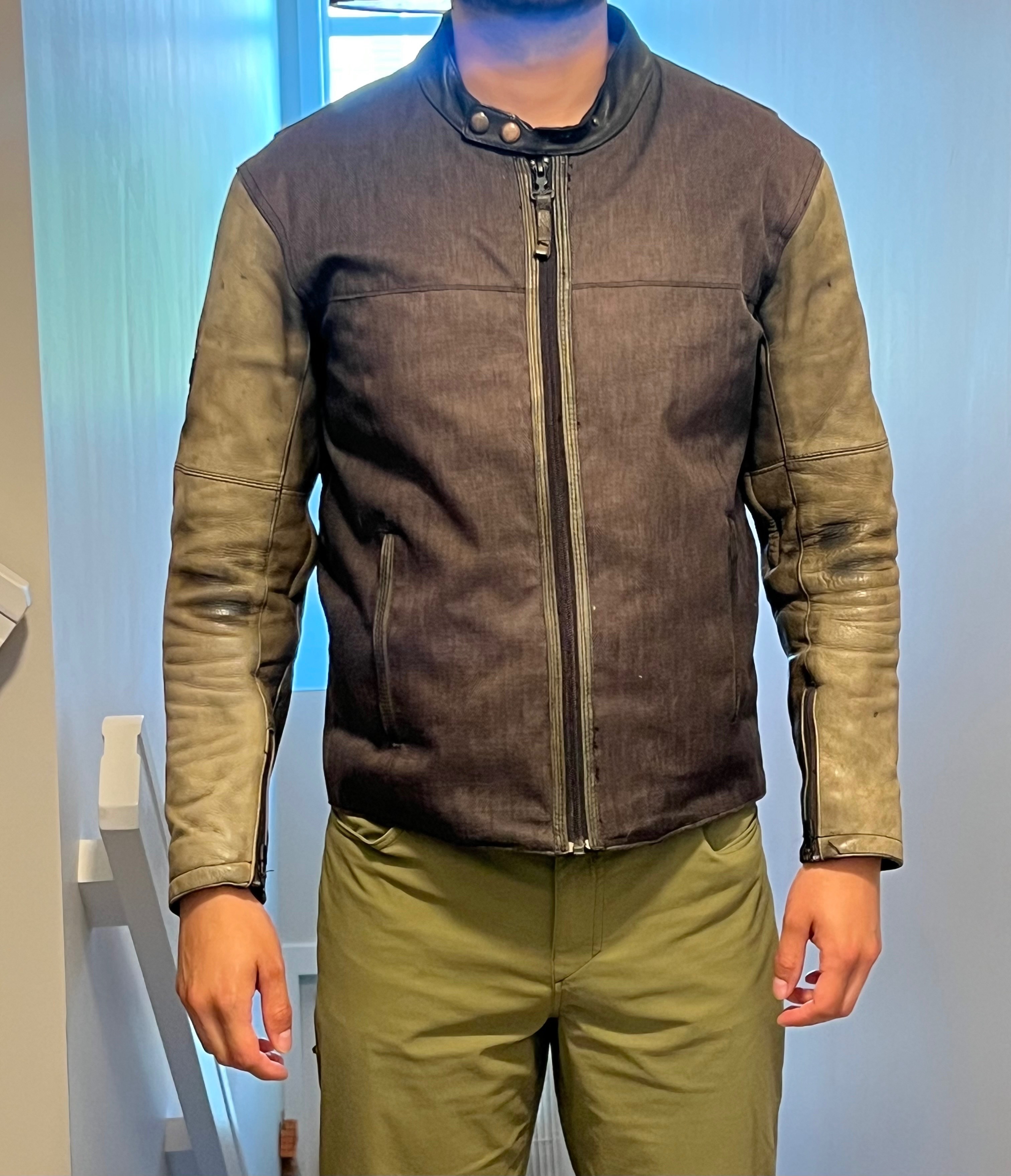 Icon 1000 Vigilante Leather/Textile Jacket - Size Medium