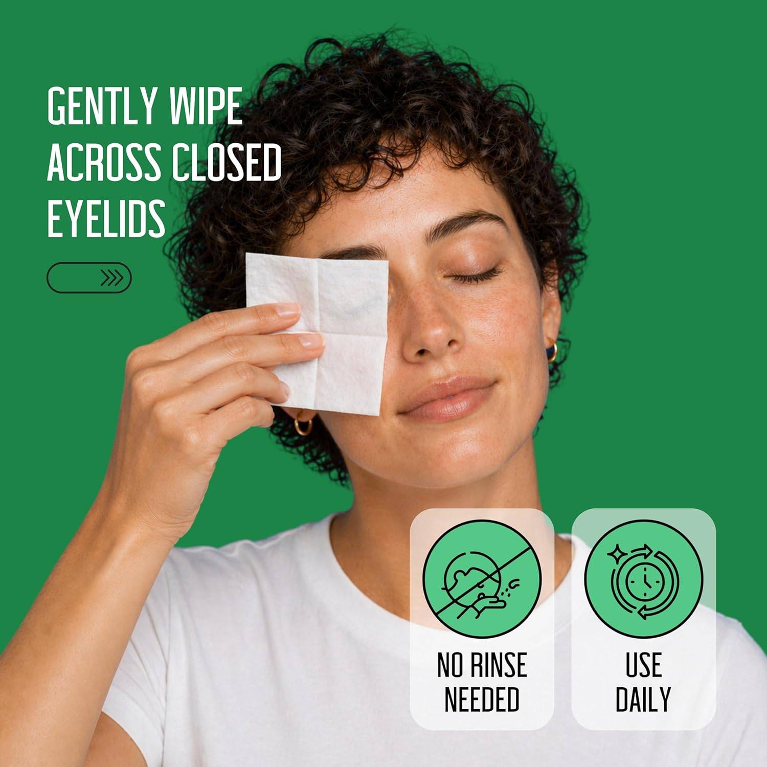 PURELID Tea Tree Eyelid Wipes 100 Tea Tree Oil Eye Wipes - photo 4