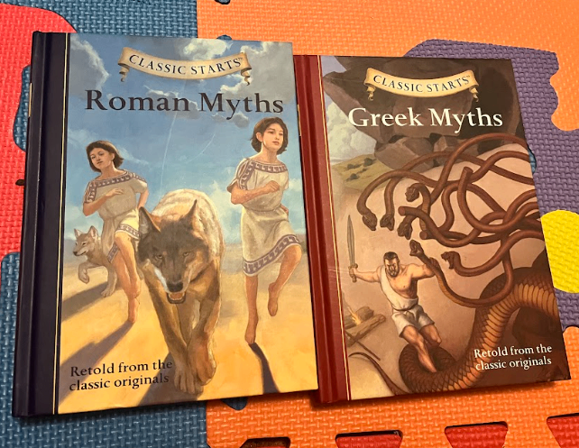 Classic Starts Roman & Greek Myths Hardcover Books