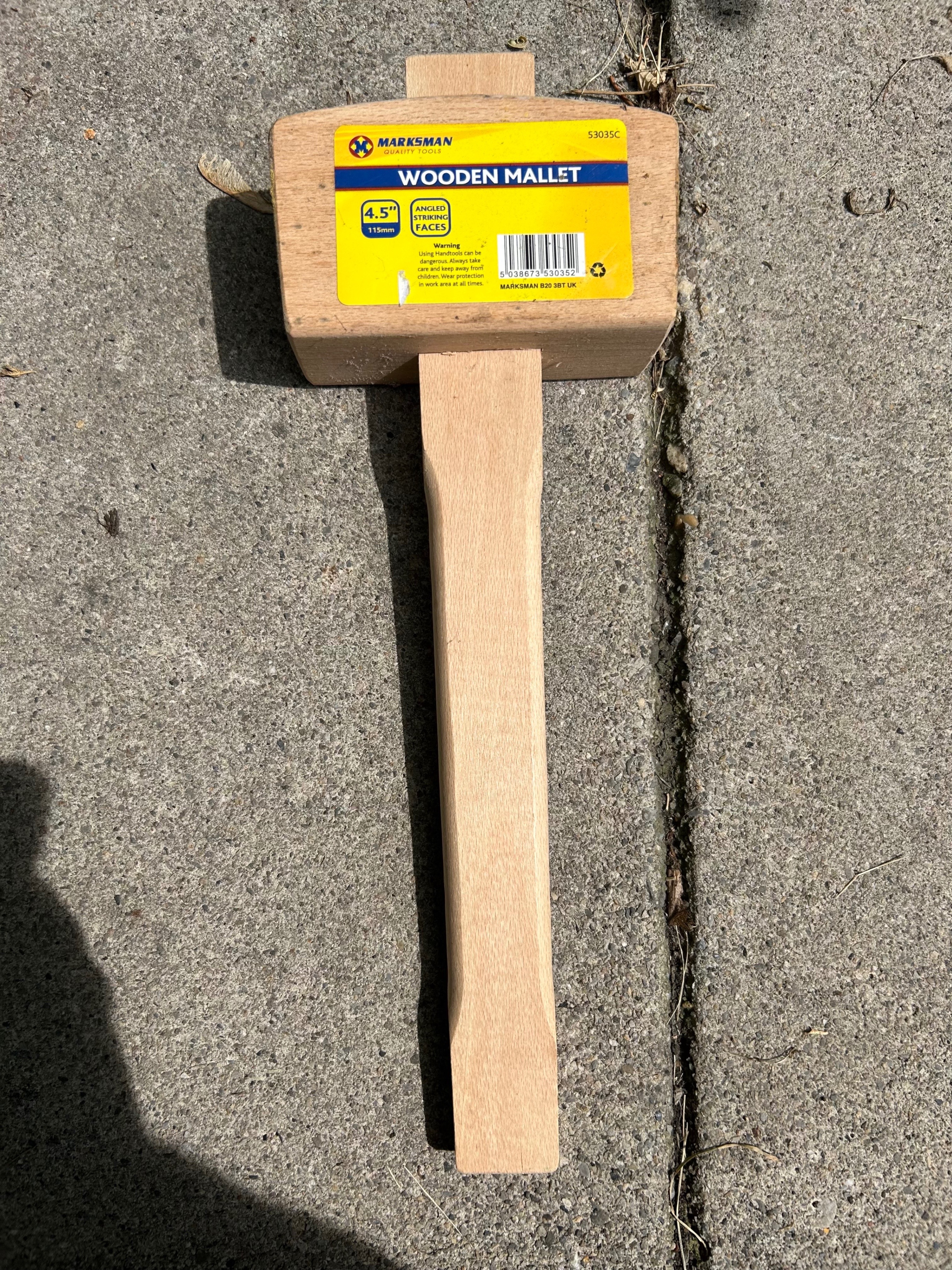 4.5" Wooden Mallet