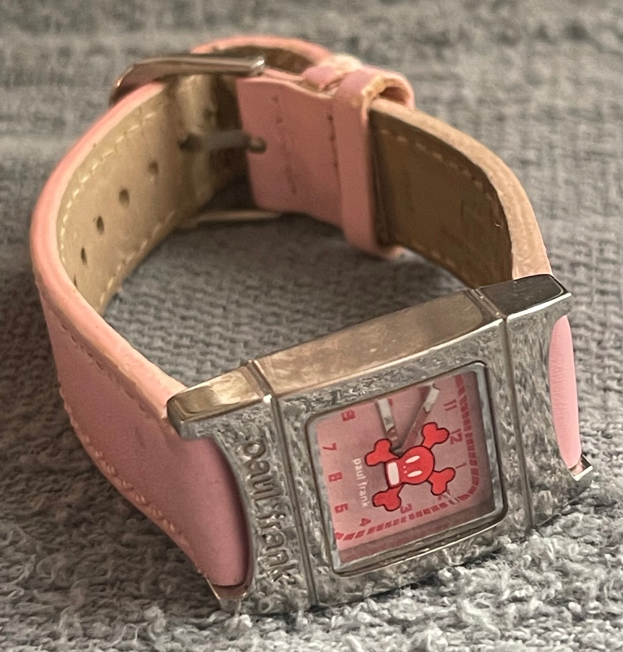 Vintage 2004 Paul Frank "Skurvy" Skull Watch – As-Is/For Parts