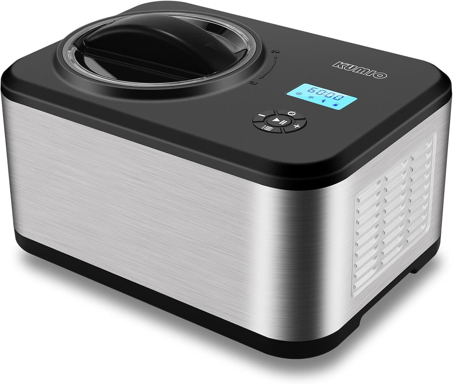 1.6-Quart Automatic Ice Cream Maker with Compressor