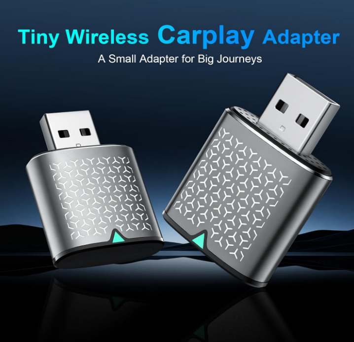 2-in-1 Mini Wireless Carplay Adapter *NEVER USED* - photo 4