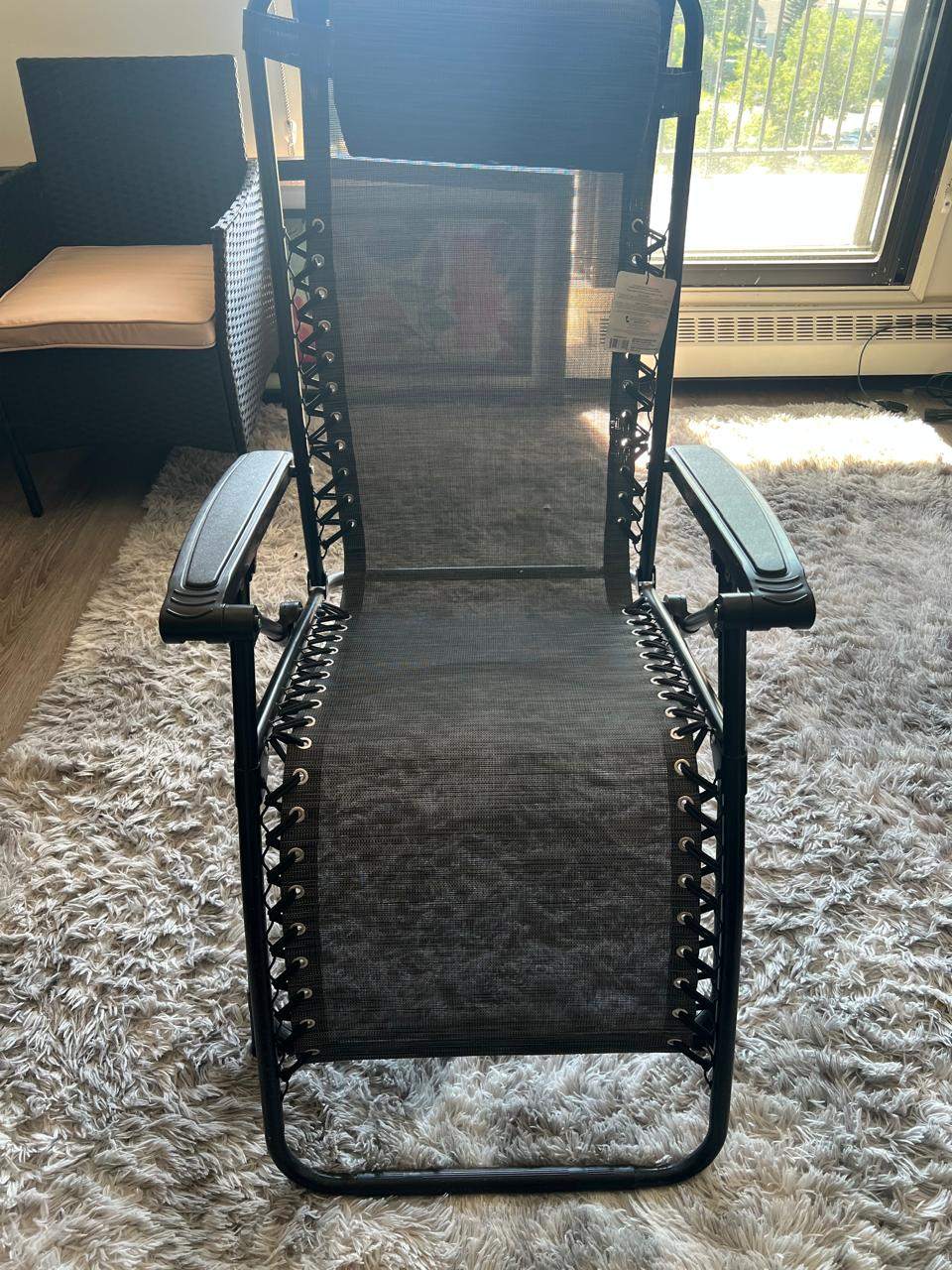 Black Zero Gravity Chair - photo 2