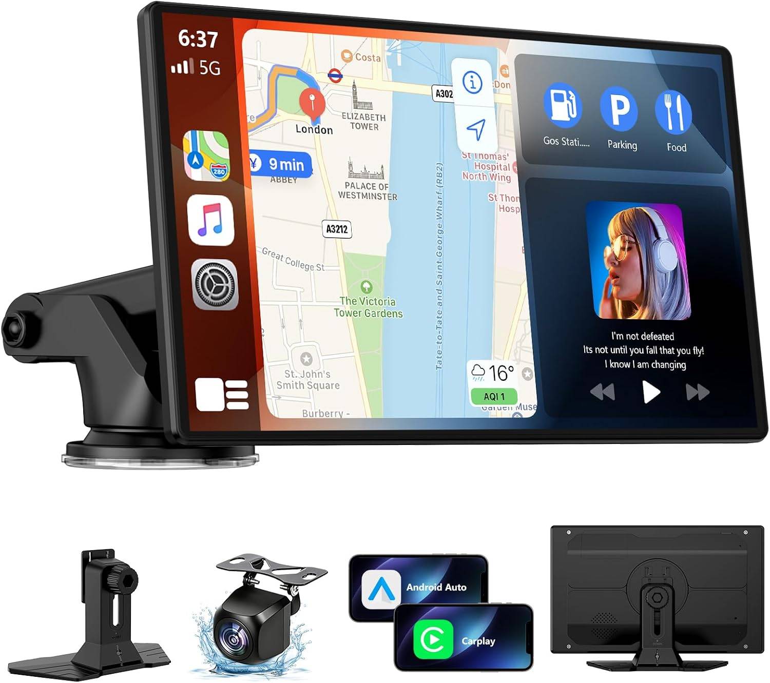 Wireless CarPlay Screen for Car