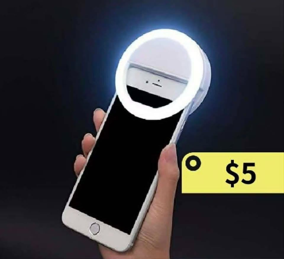Clip-on Ring Light for Phone