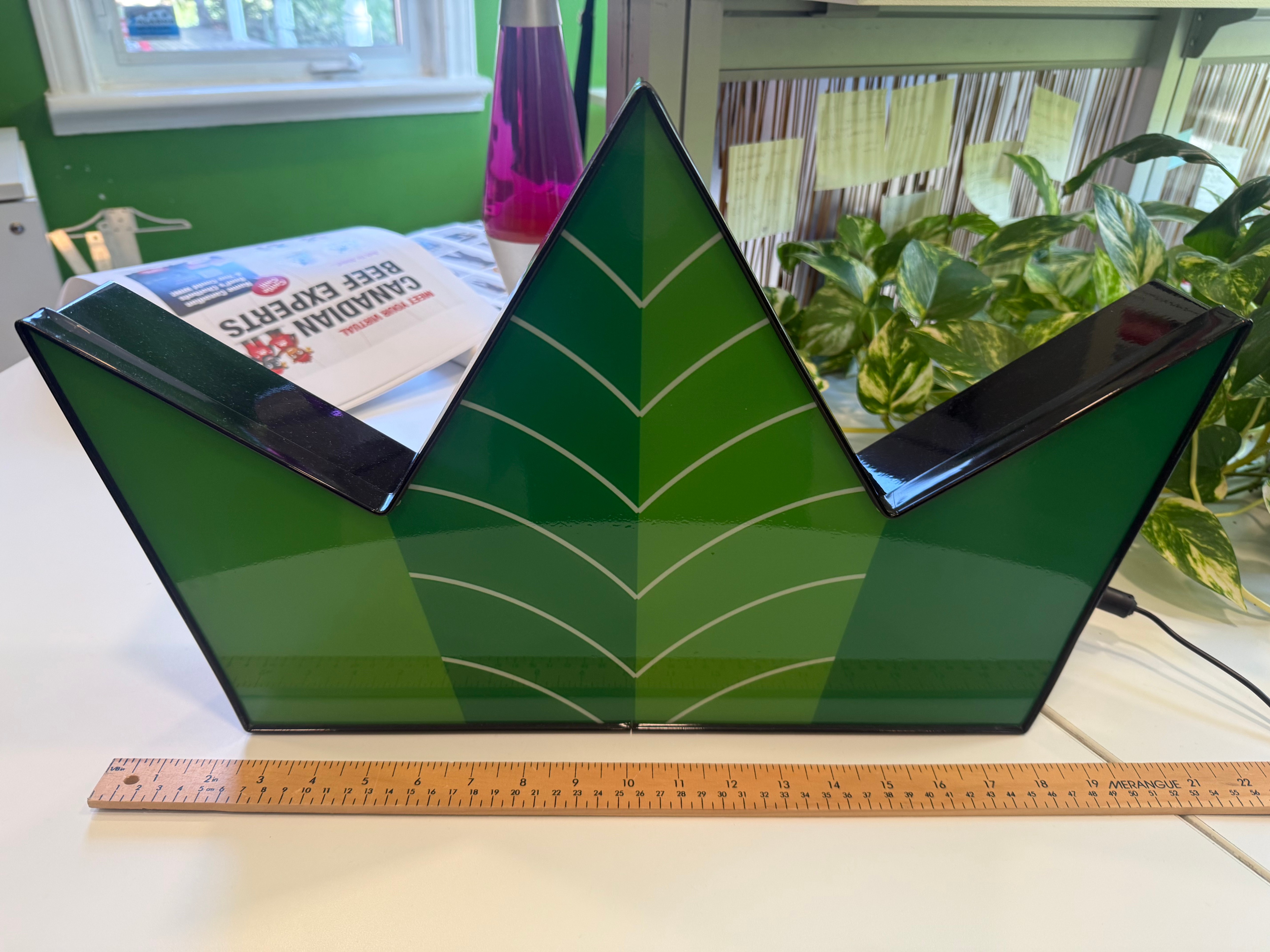 Medium Redecan Green Crown Lightbox (with Free small decor) - photo 3