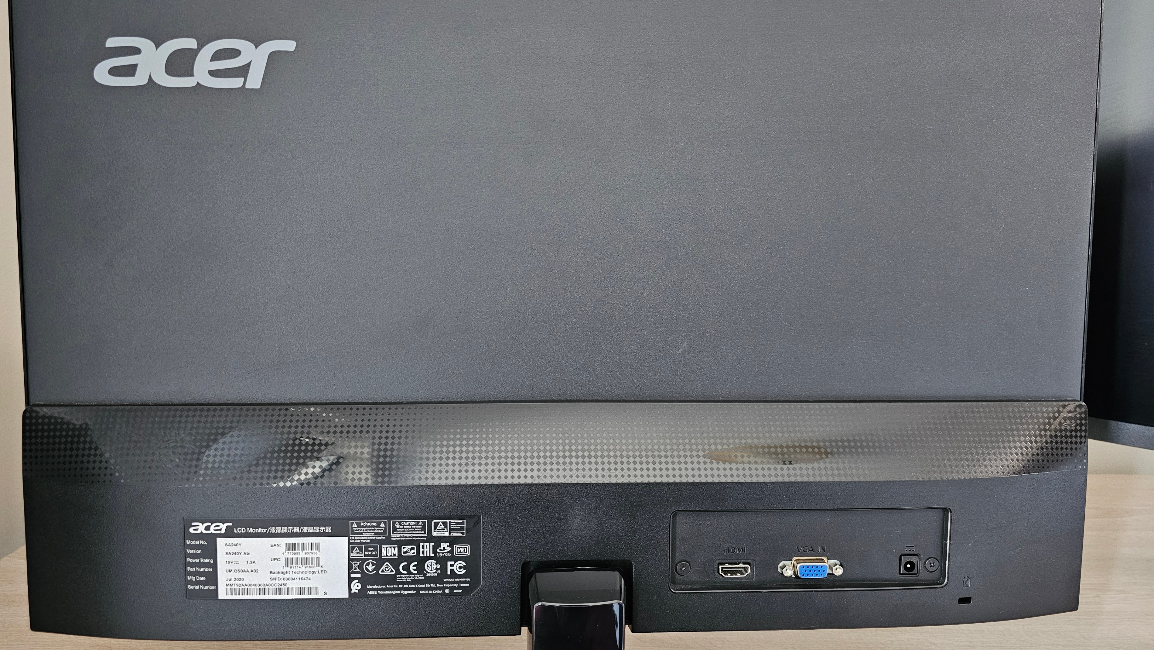 Dual Monitor Setup - Acer & Koorui Display - photo 4