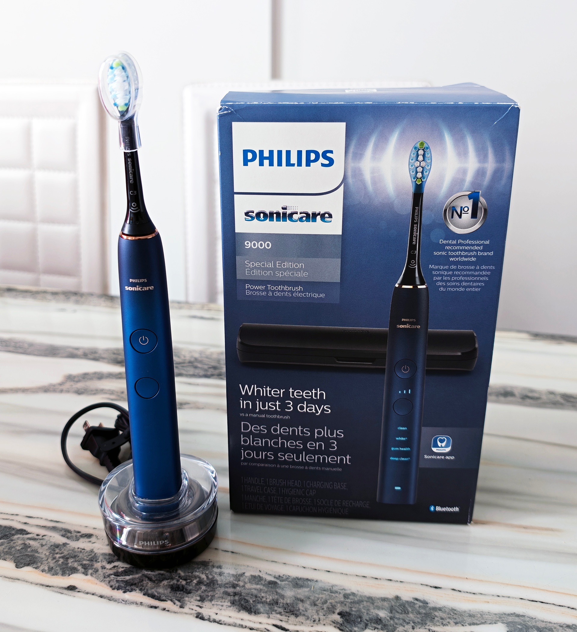 Philips Sonicare DiamondClean 9000 Electric Toothbrush, Like New