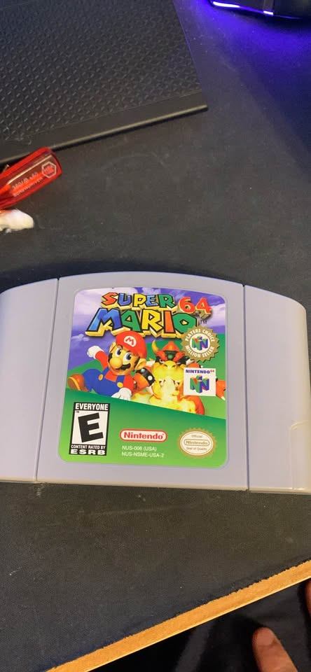 Super Mario 64 Nintendo 64 Game Cartridge