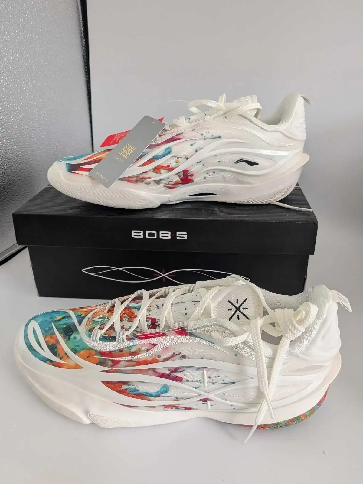 Li-Ning Wade 808 5 Ultra V2 "Firework" Size 12 - photo 4