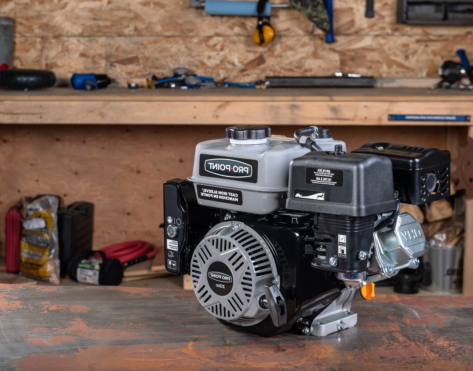 212cc OHV Gas Engine with Electric Start - photo 2