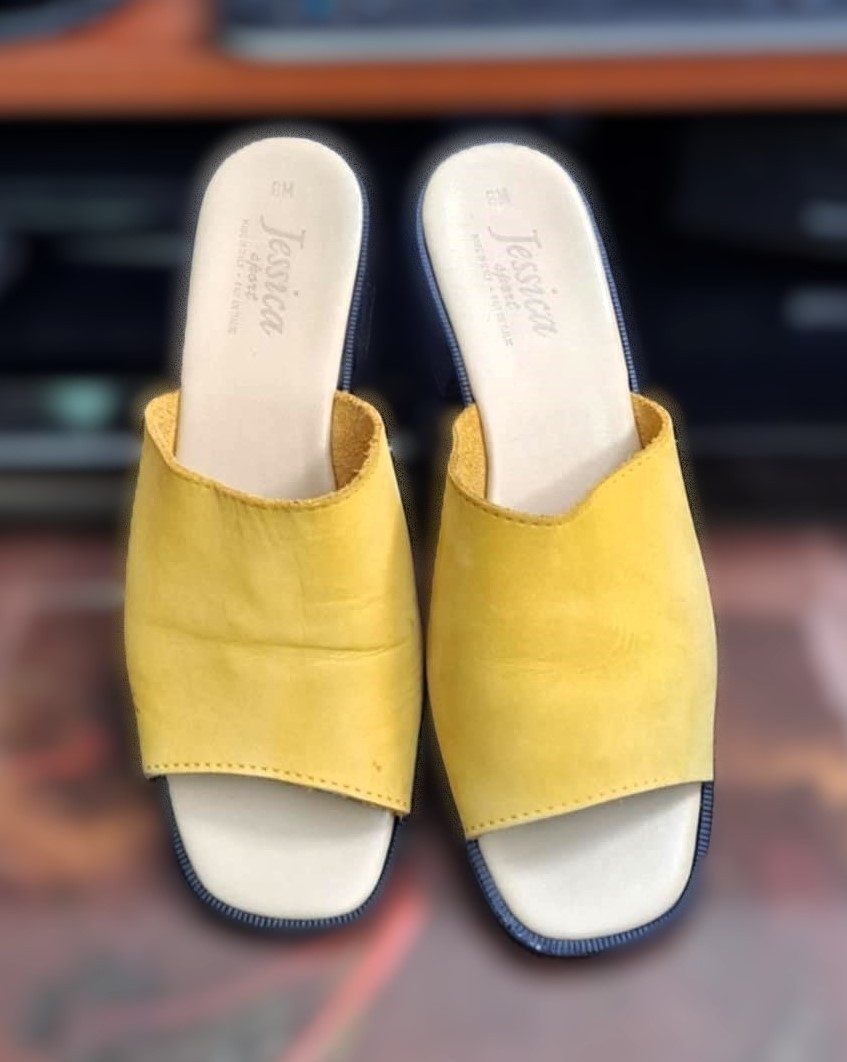 Vintage Jessica Sport Genuine Leather Sandals Made in Italy - photo 2