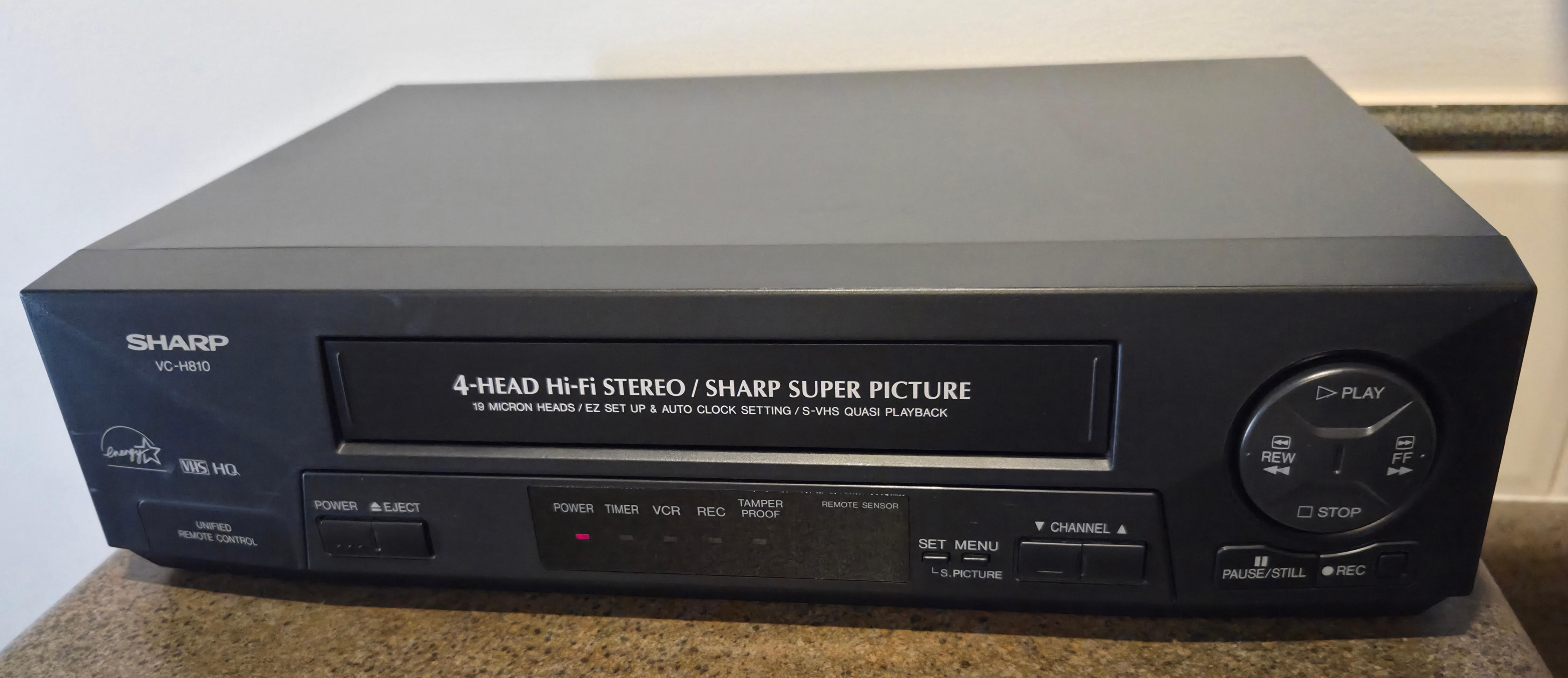 Sharp VCR VHS Player Fully Working 4-Head Hi-Fi Stereo VC-H810U - photo 5