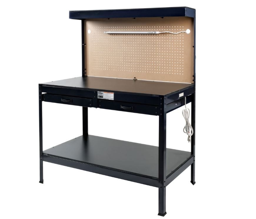 Workbench with Light - 220 lb 48 in.