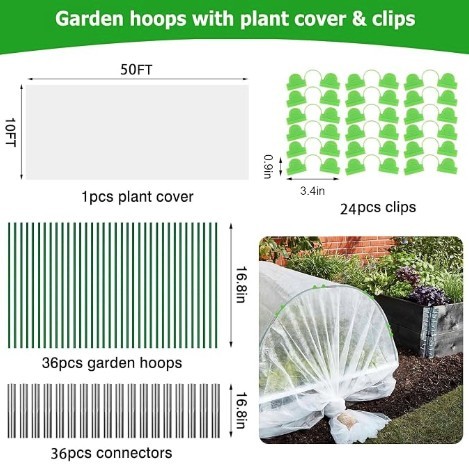 Plant Cover Freeze Protection Kit - photo 2