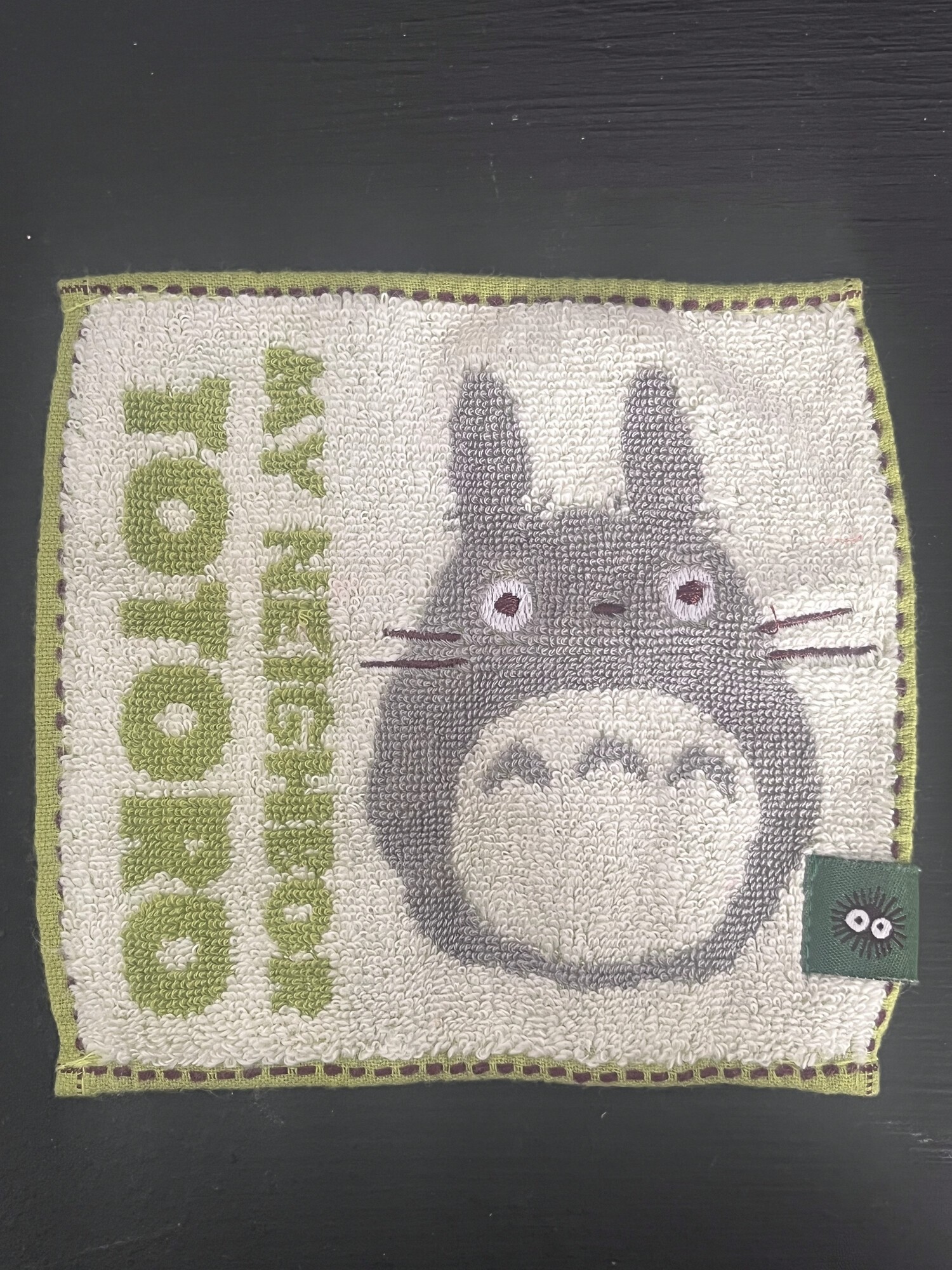 My Neighbor Totoro Face Mini Towel - Studio Ghibli