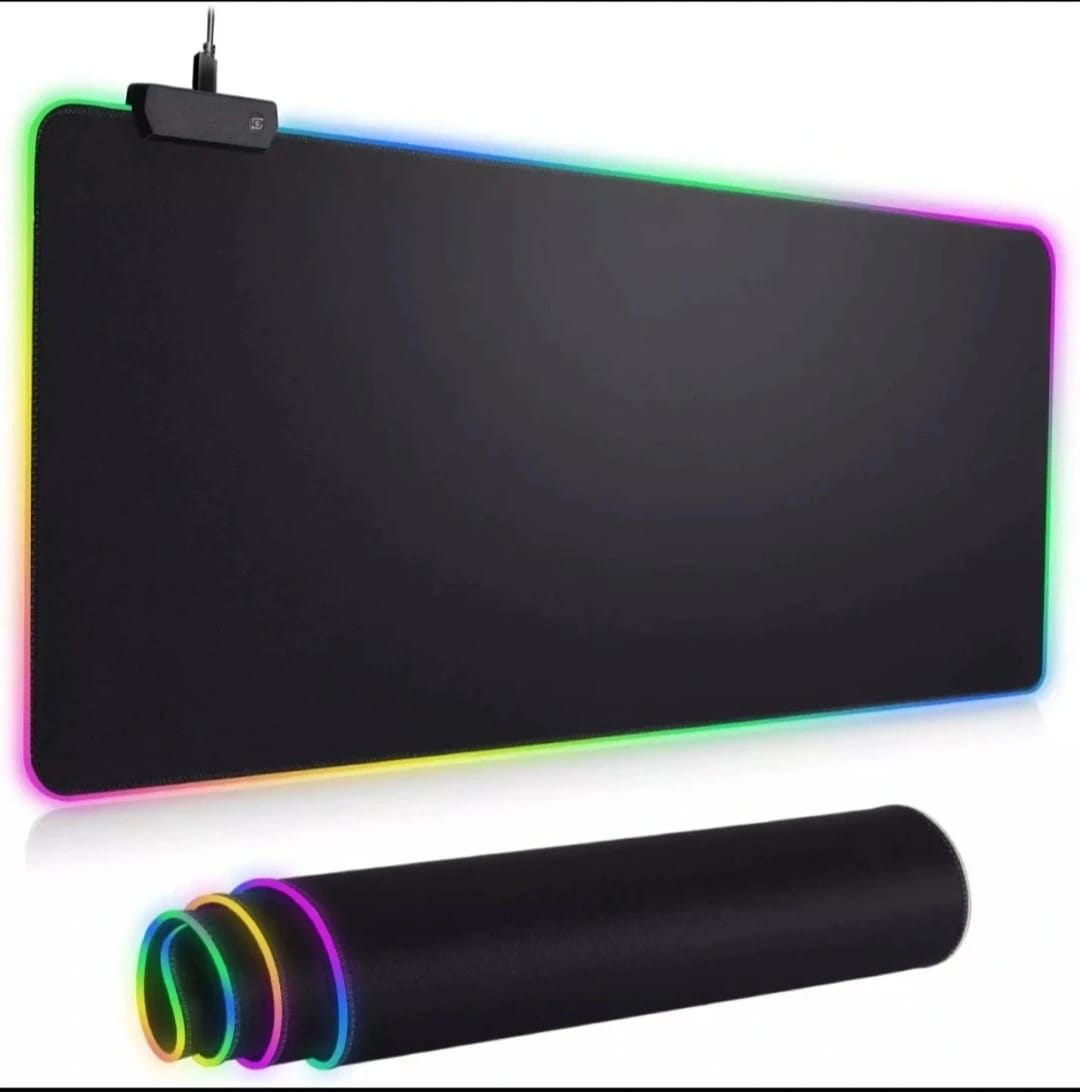 RGB Gaming Mouse Pad — Large LED Desk Mat - photo 2
