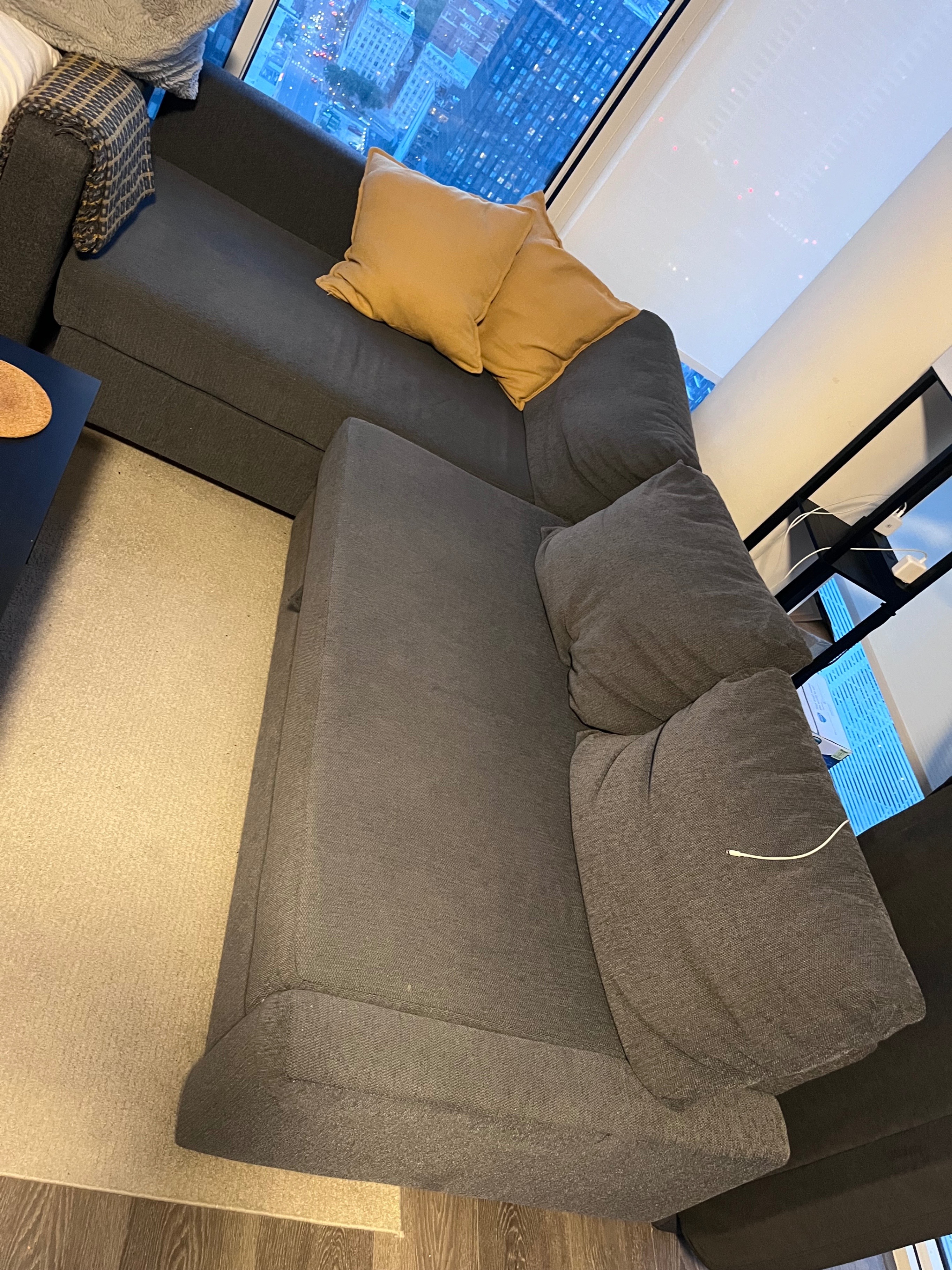 IKEA BÅRSLÖV 3-Seat Sofa Bed with Chaise