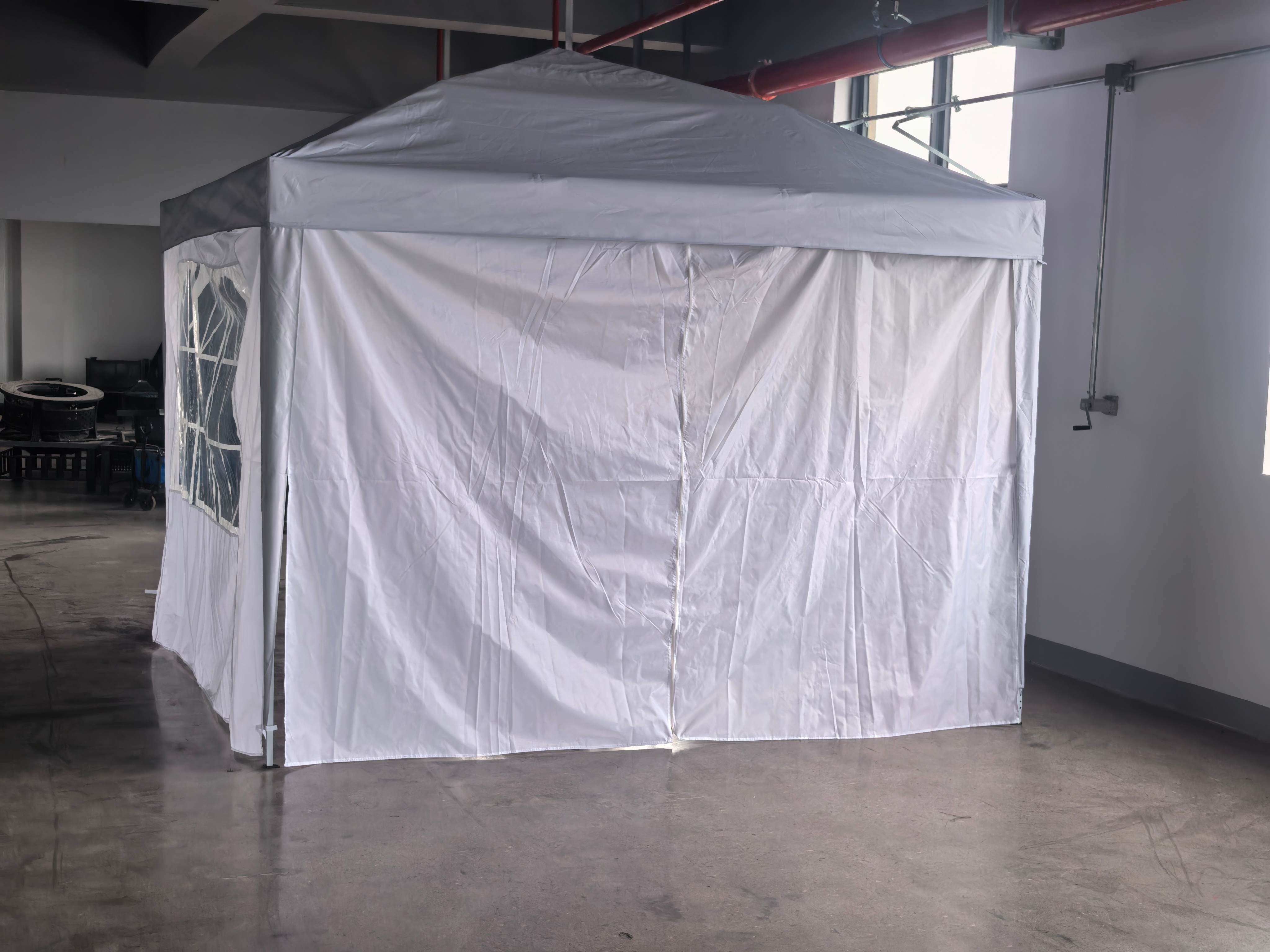 10x10 Pop-Up Canopy Gazebo Tent – White | One Push Setup - photo 2