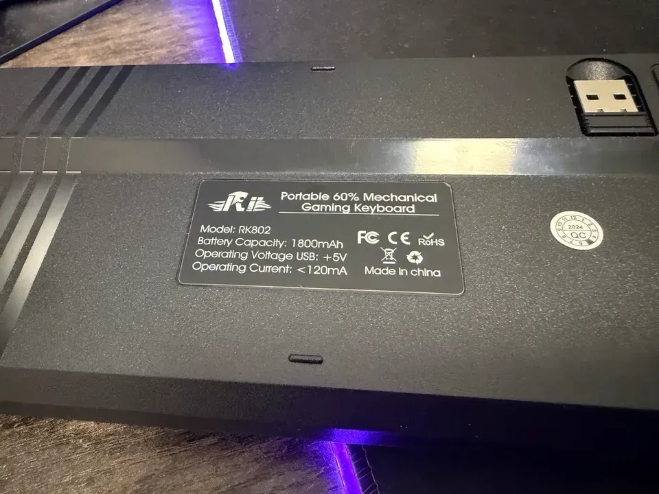 Rii Portable 60% Mechanical Gaming Keyboard - photo 2