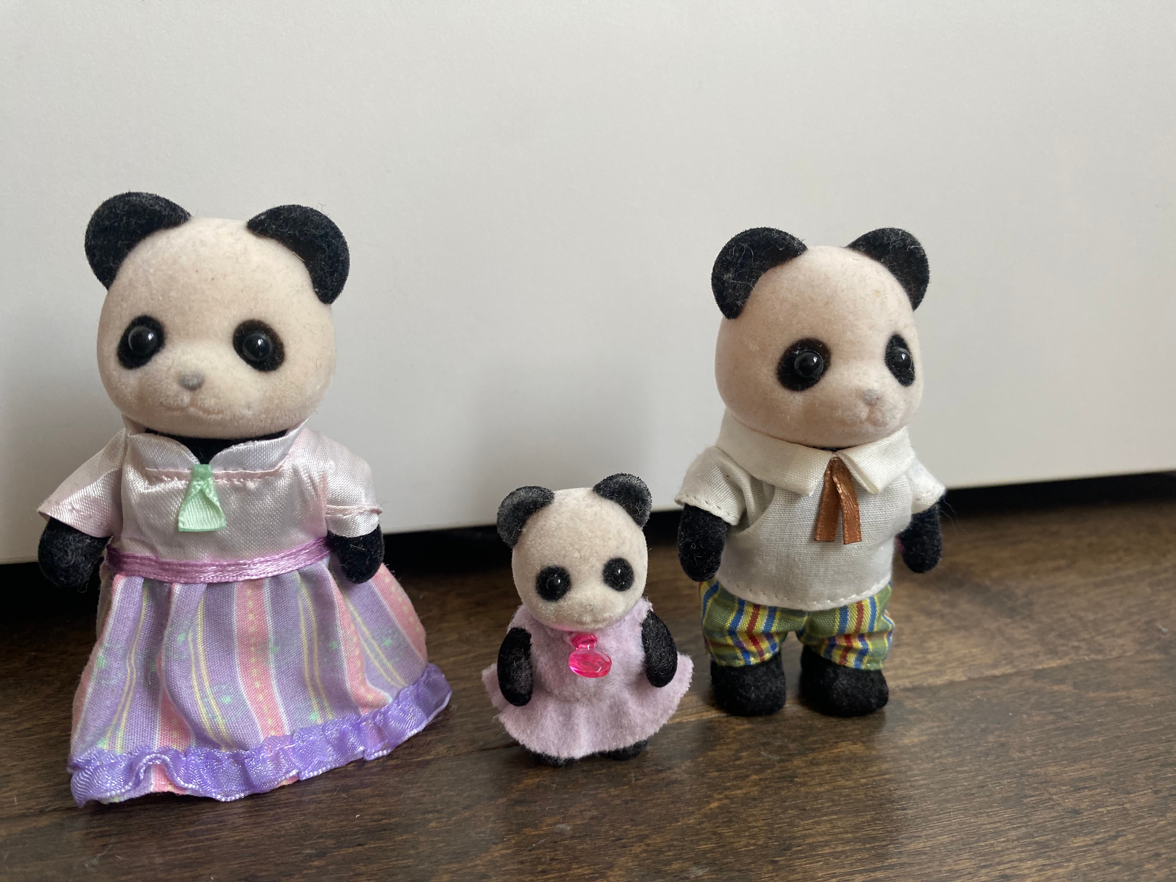 Calico Critters Panda Family