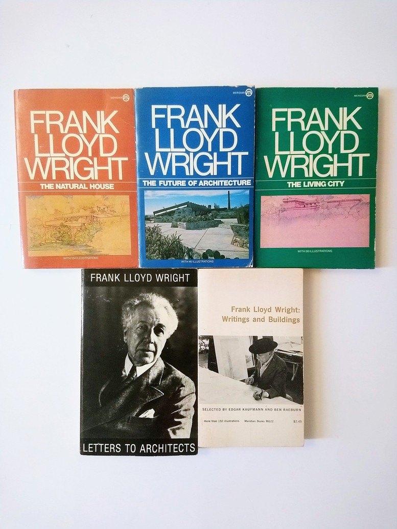 Frank Lloyd Wright books!