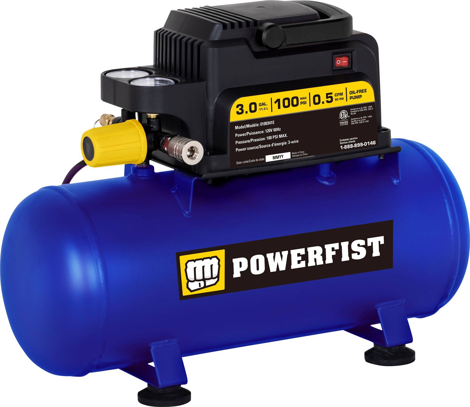 3 Gallon Portable Air Compressor