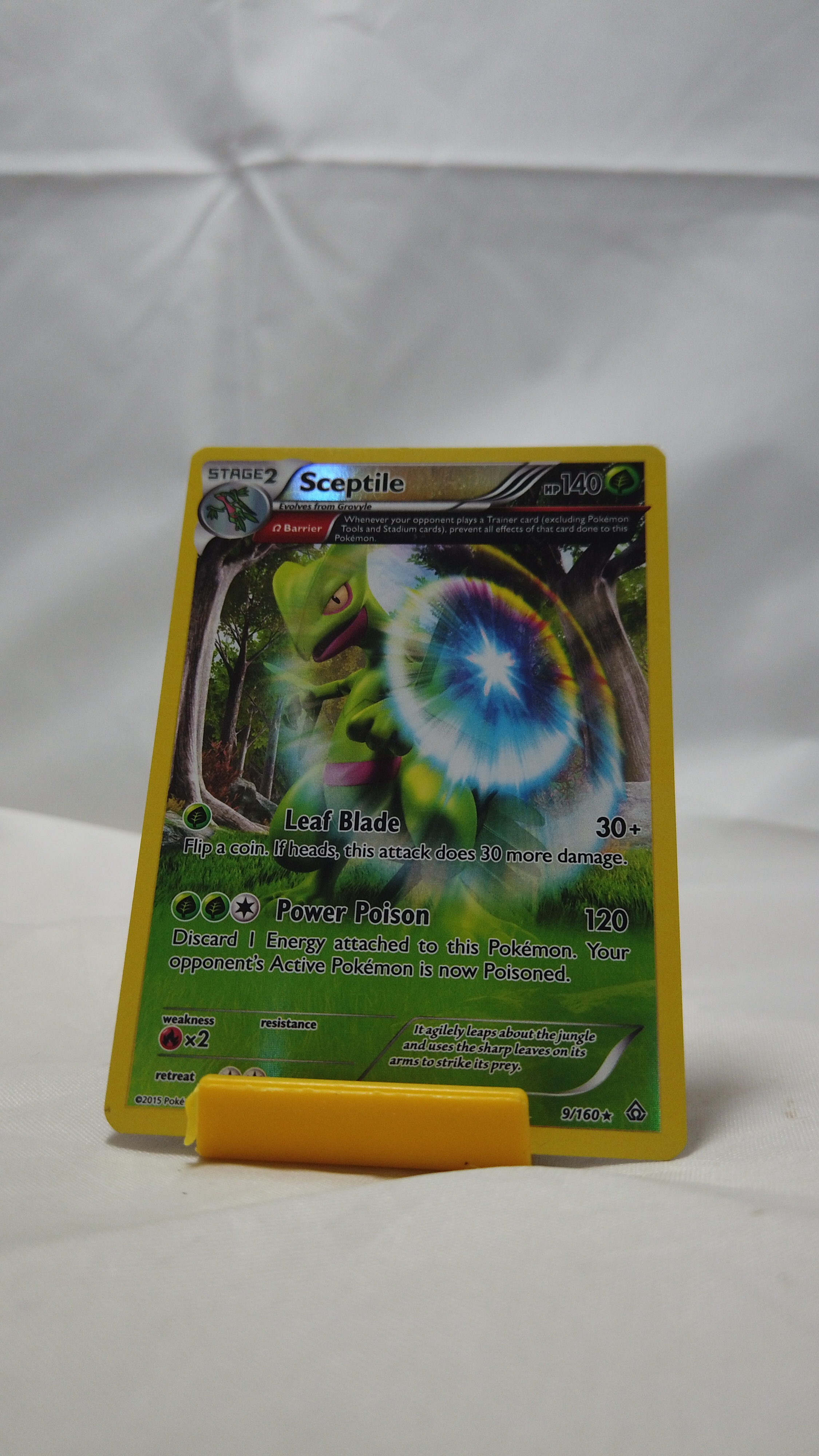 Pokemon Sceptile 009/160 Primal Clash Reverse Holo NM