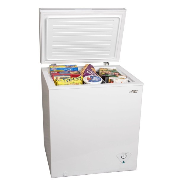 Arctic King 5.1 Cu. Ft. Convertible 2‑in‑1 Chest Freezer