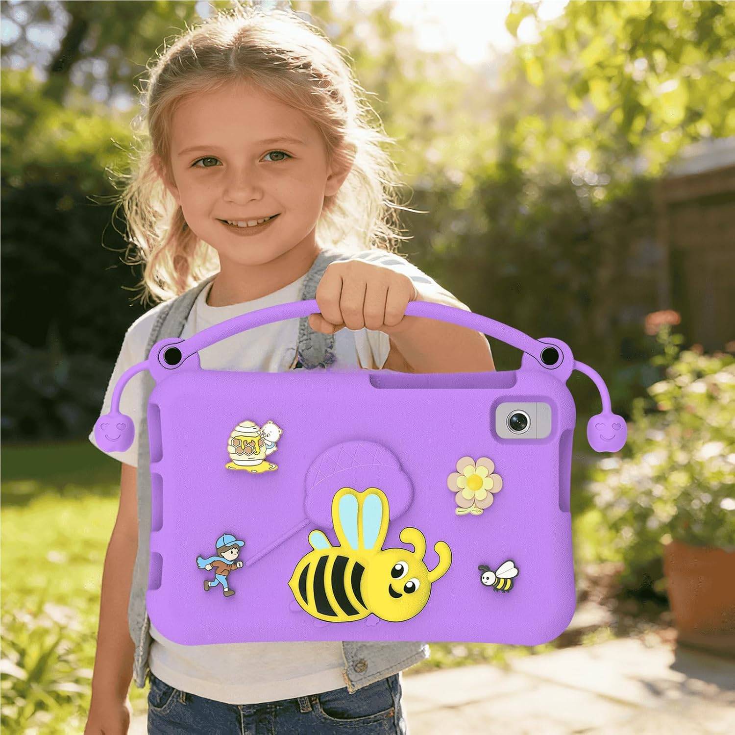 Kids Tablet Case with Built in Kickstand and Handle - photo 5