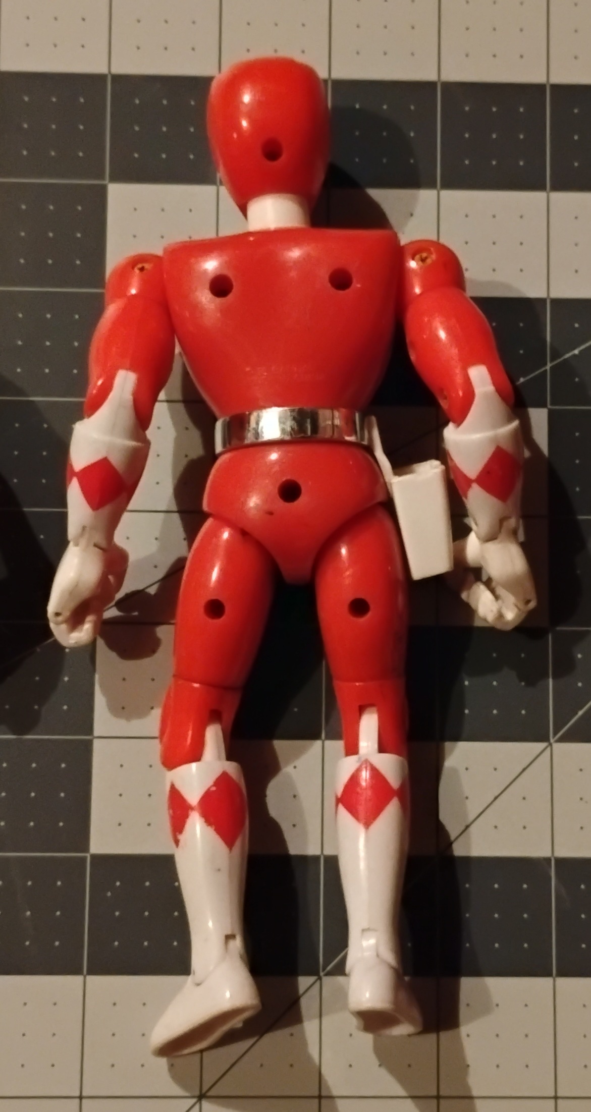 1993 Red Ranger Mighty Morphin Power Rangers Toy - photo 2