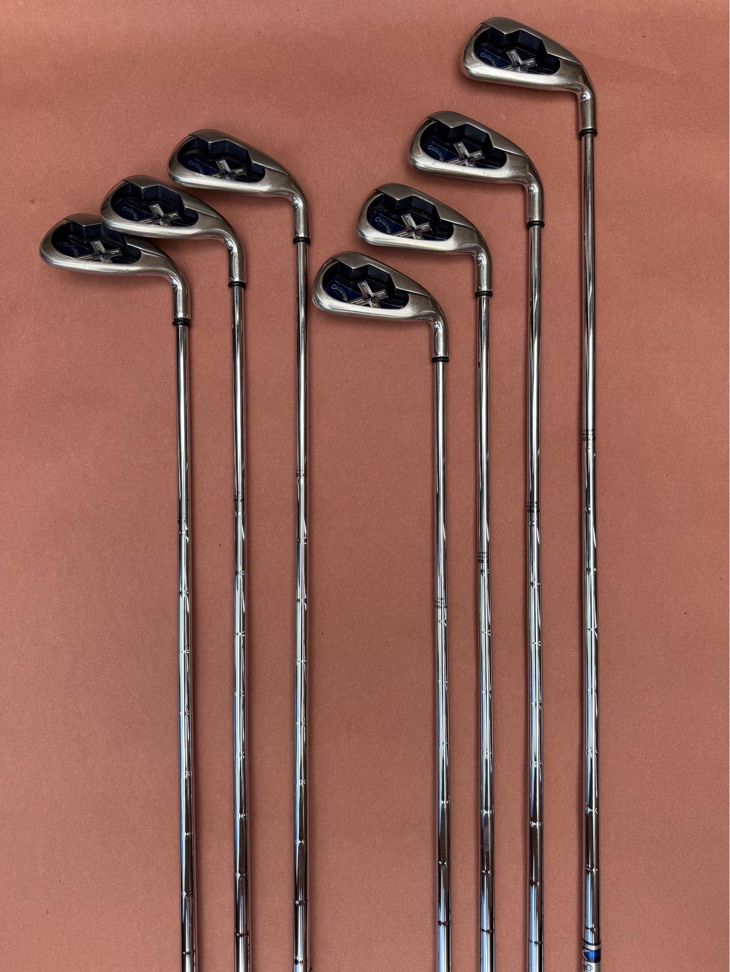 Callaway X-18 Iron Set 3–9 | Uniflex Steel Shafts