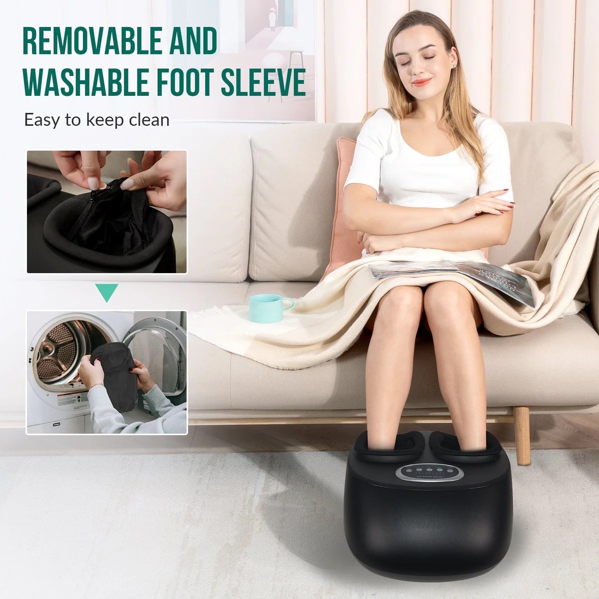 Snailax Foot Massager with Heat - photo 4
