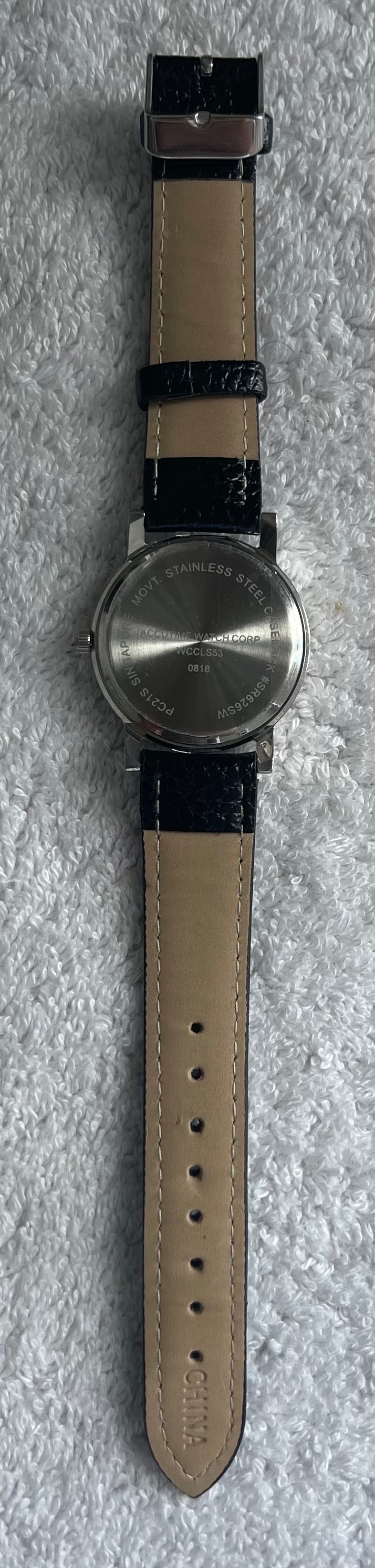 Accutime Mother of Pearl Dial Watch WCCLS53 (Needs Battery) - photo 3