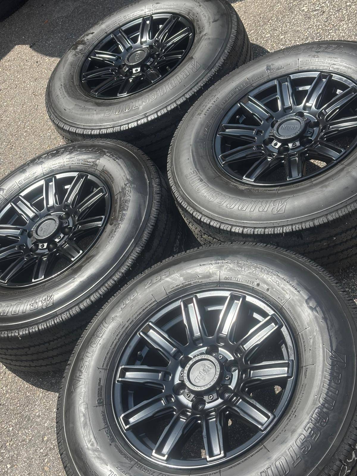 NEW 16"DAI(6x130)+used LT245/75/R16 Bridgestone A/S- SPRINTER - photo 4