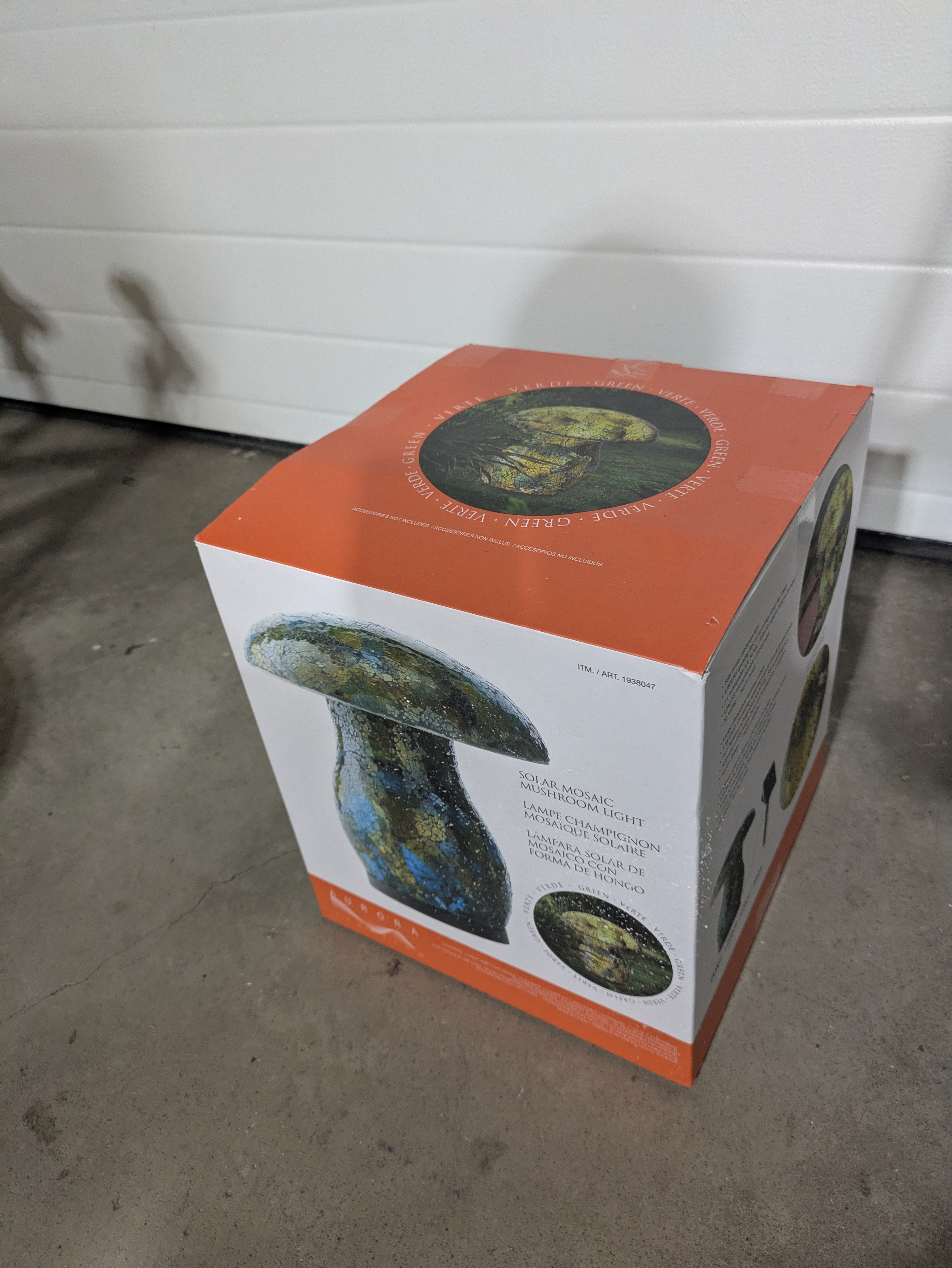 Aurora Solar Mosaic Mushroom Light - photo 2