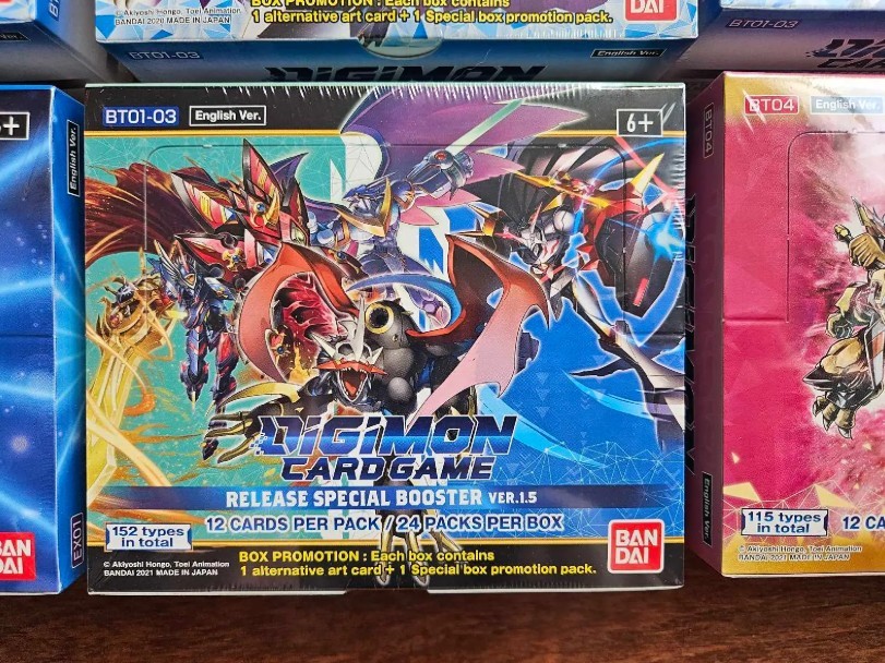 Digimon Card Game Booster Boxes – Factory Sealed - photo 4