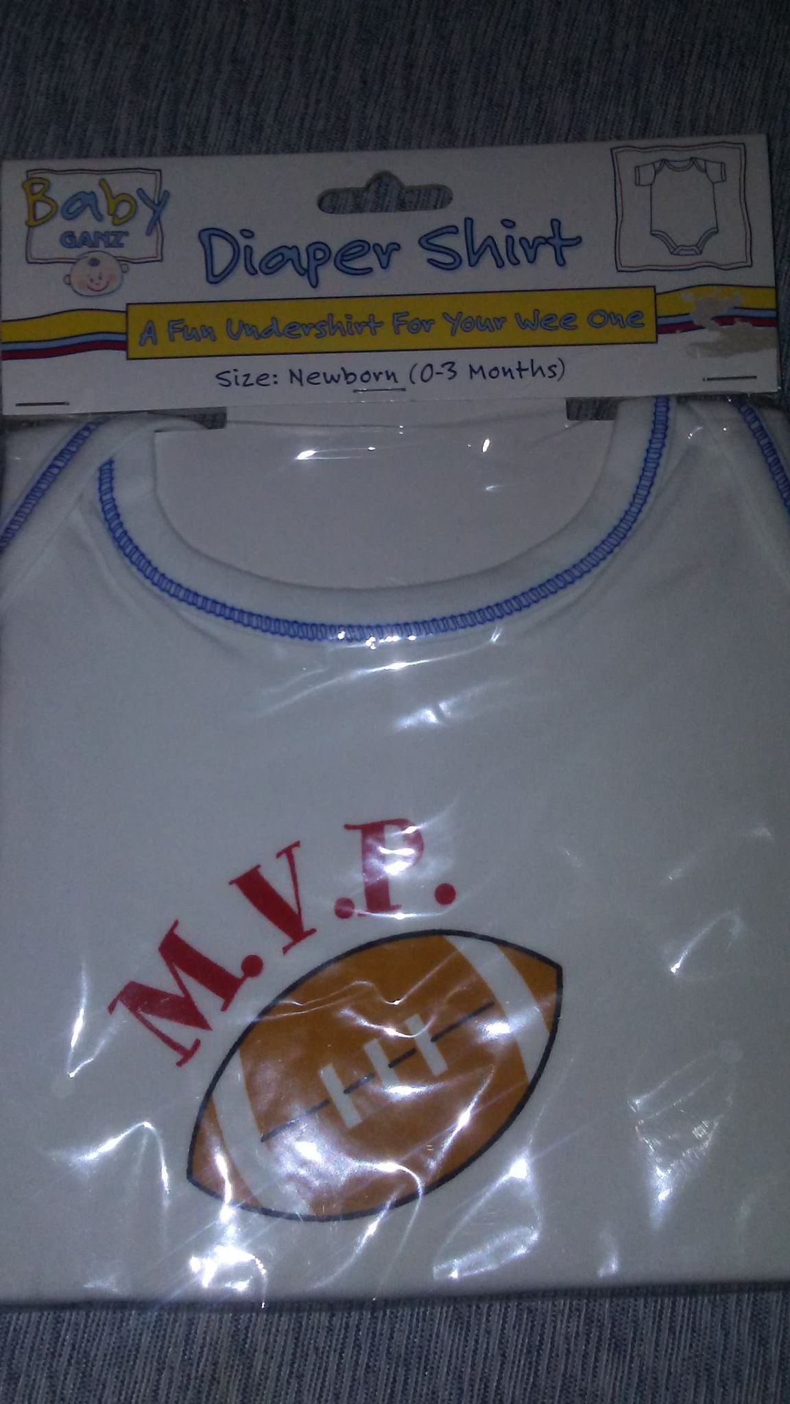 Baby Undershirt M.V.P (New)