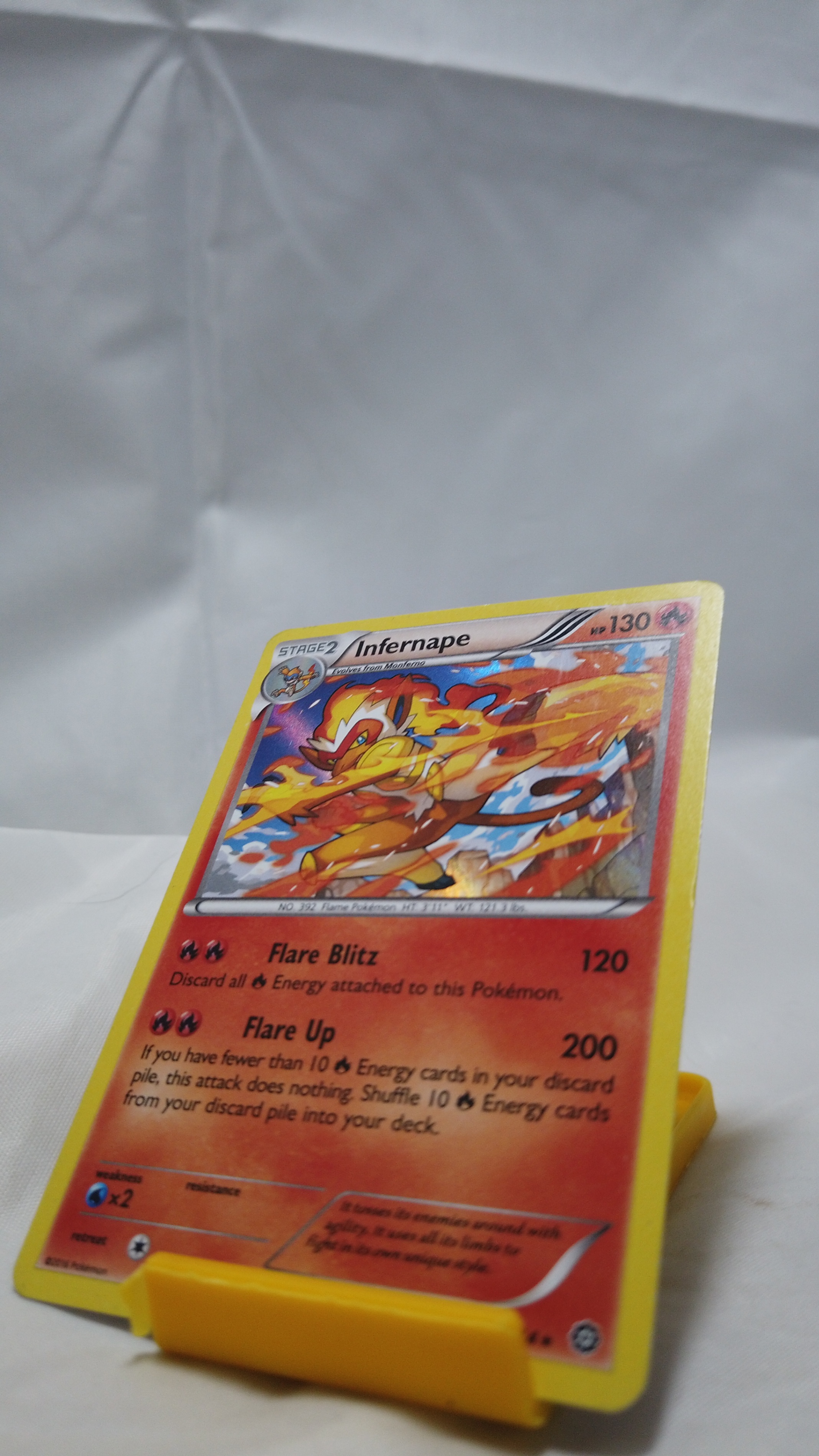 Pokemon Infernape 20/114 Steam Siege Holo Rare LP - photo 3