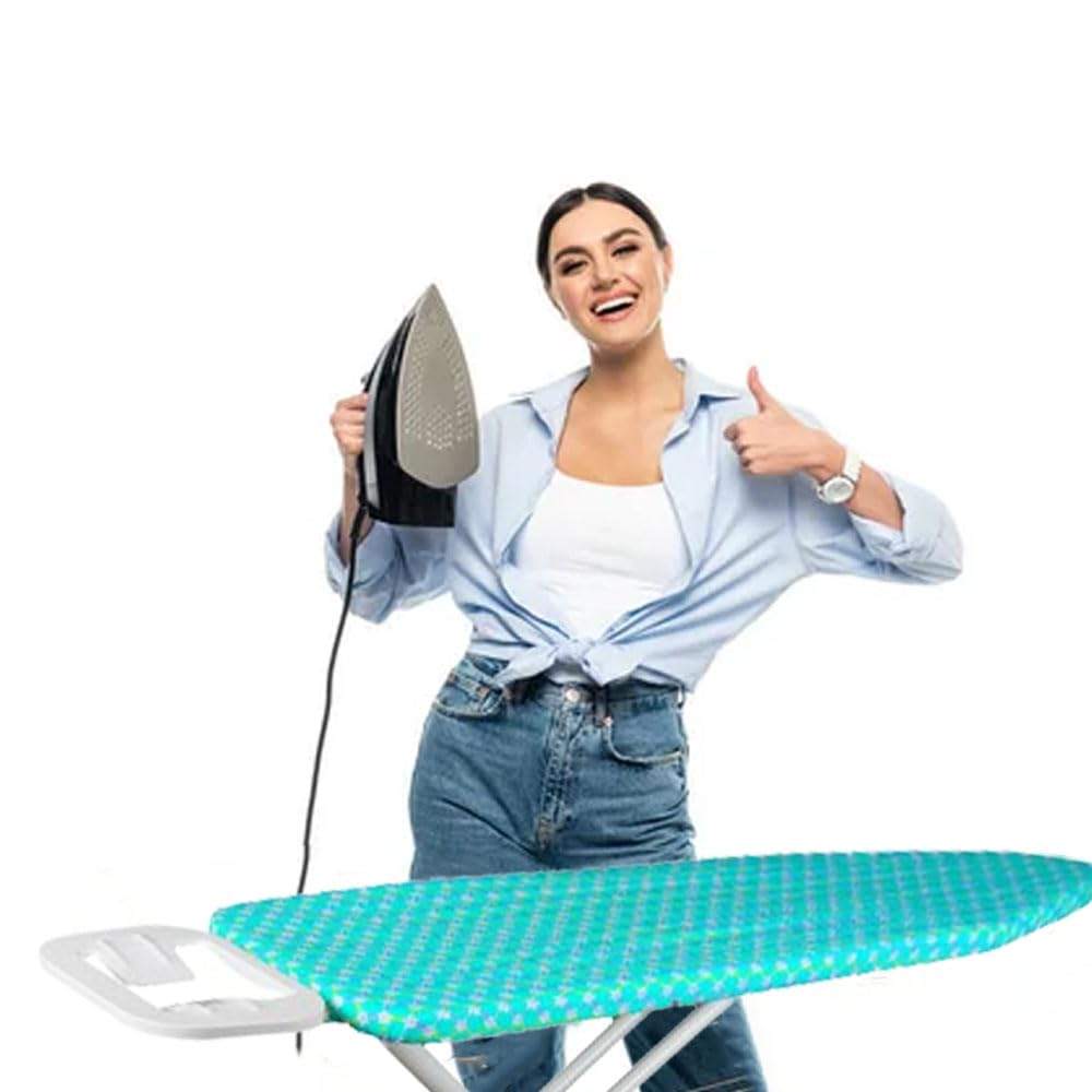 Full Size Premium Ironing Board – Cushion + Height Adjustments