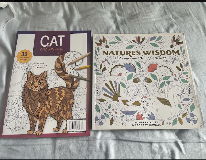 NEW/BARELY USED Adult Colouring Books