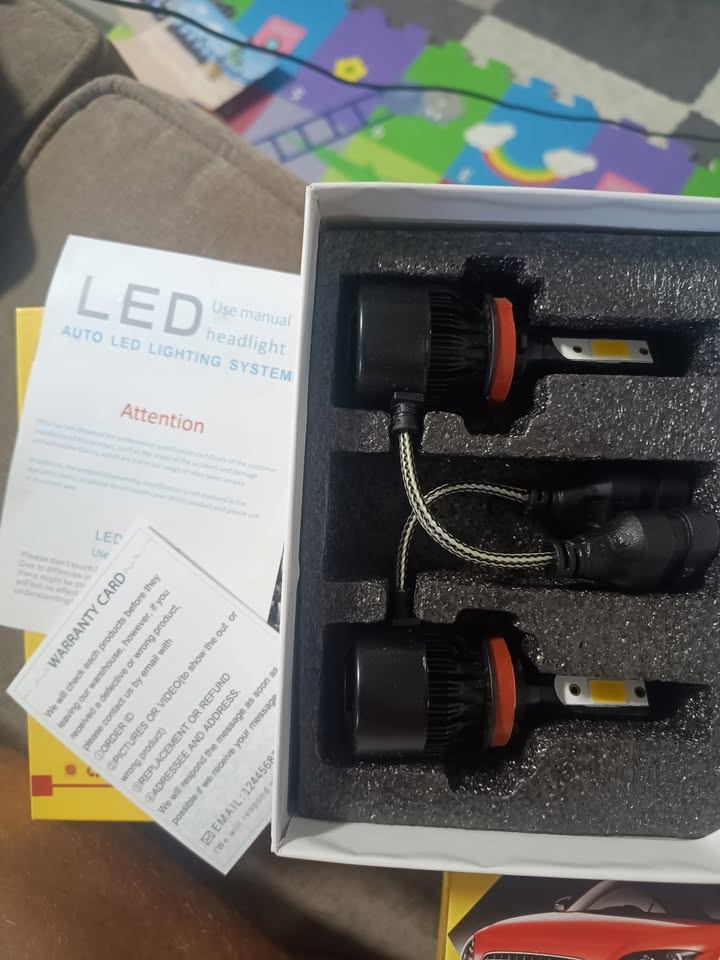 H27/880/881 LED Headlight & Fog Light Bulbs– (Pair) Golden Light - photo 5
