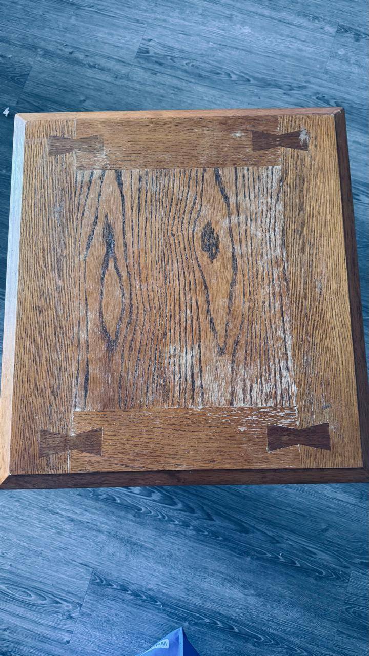 Wooden End Table - photo 2